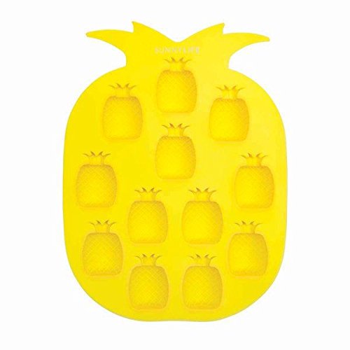 Ernesto Pineapple Ice Cube Mold, Durable Silicone Tray