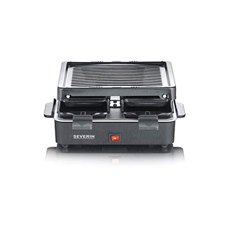 Severin Mini Raclette Grill For 4 Persons - Safe And Compact Design