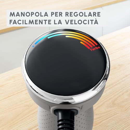 Moulinex Quickchef+ Hand Blender With Powelix Blade Technology - 1000W Power