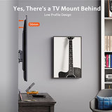 Perlegear Tv Wall Bracket For 26-55 Inch Tvs - Ultra Slim With Tilt Feature