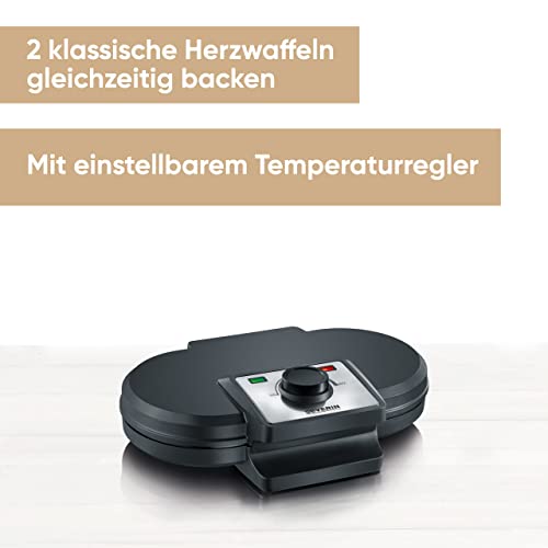 Severin Wa 2106 Double Waffle Iron - Perfectly Crispy Waffles