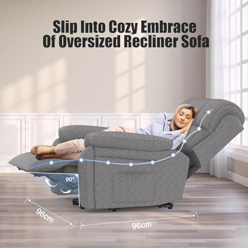 Baretay Lift Chair Recliner With Massage & Heat - Ultimate Comfort
