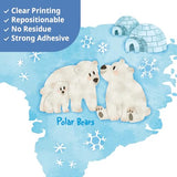 Decowall World Map Animals Wall Stickers - Perfect For Kids' Rooms