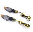 evomosa 14 LED Mini Stalk Arrow Light in black and white with amber lights