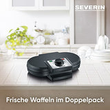 Severin Wa 2106 Double Waffle Iron - Perfectly Crispy Waffles