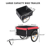 Pexmor Foldable Bike Cargo Trailer - Durable, Waterproof & Easy To Install