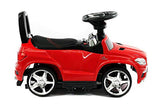 Moderno Kids Ride On Push Car Stroller - Converts To Swing - Fun For Ages 1-3