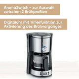 Severin Typeswitch Ka 4826 Coffee Machine With Glass Jug - Programmable Brewing