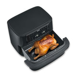 Severin Black Line Flex Fr 2490 Hot Air Fryer - Versatile Cooking With 360° Technology