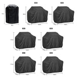 Ppqiru Barbecue Cover - Heavy Duty Waterproof Grill Protection