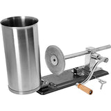 Browin® Stainless Steel Manual Sausage Stopper | 5Kg Horizontal Maker | Perfect For Homemade Sausages