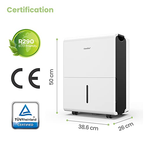 Comfee' Dehumidifier 30L - Effective Moisture Control For Rooms Up To 180MÂ³