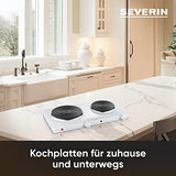 Severin Double Hotplate, 2 Cooking Plates - Compact & Powerful