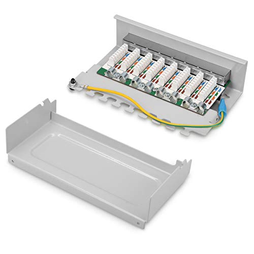 Kwmobile 8 Port Patch Panel - Ethernet Compatibility & Stable Internet
