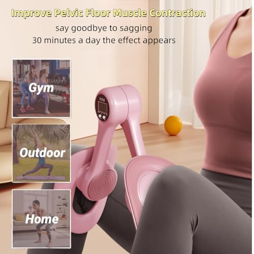 Ryfpdml Pelvic Floor Trainer For Women - Inner Thigh Strength & Smart Display