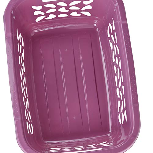 Keeeper Jost Laundry Basket - Berry - Breathable Design For Easy Carrying