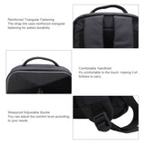 Jiawu Smart Backpack - Hard Shell Waterproof With Usb Charging Port