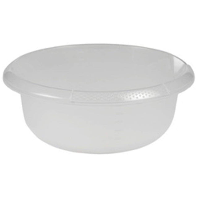 Transparent keeeper Björk Universal Bowl with spout and measuring scale