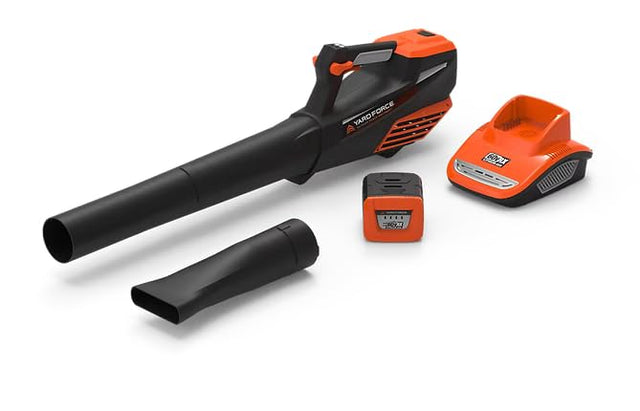 YARD FORCE 60V Cordless Leaf Blower with ergonomic design and brushless motor technology