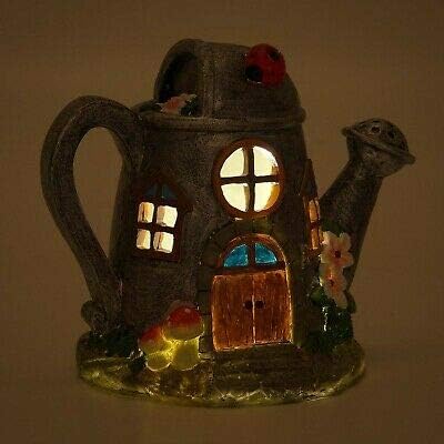 Livarno Ossian Miniature Fairy Garden Watering Can House Decor