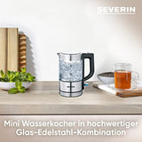 Severin Mini Glass Kettle 0.5 L - Compact & Powerful Design