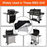 Ppqiru Barbecue Cover - Heavy Duty Waterproof Grill Protection