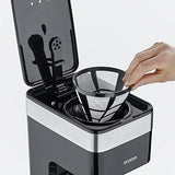 Severin Ka 9263 Filter Coffee Machine With Glass Jug & Warming Plate