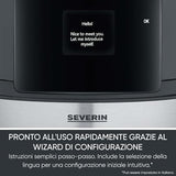 Severin Filka Fully Automatic Filter Coffee Maker - 5-In-1 With Grinder