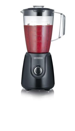 SEVERIN Blender in black with removable mixing container and measuring cup