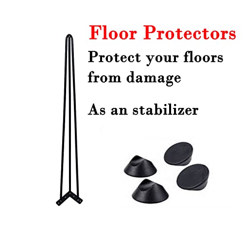 Ashl Hairpin Table Legs - 86Cm Height - Sturdy & Stylish
