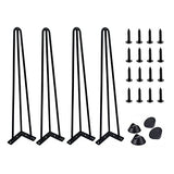 Ashl Hairpin Table Legs - 86Cm Height - Sturdy & Stylish