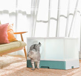 Petraum Xxl Cat Litter Tray For Large Cats - Spacious & Odour-Free