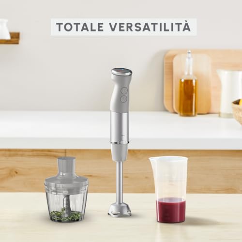 Moulinex Quickchef+ Hand Blender With Powelix Blade Technology - 1000W Power