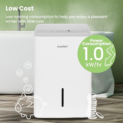 Comfee Dehumidifier 50L/Day For Spaces Up To 116㎡ - Quiet Operation