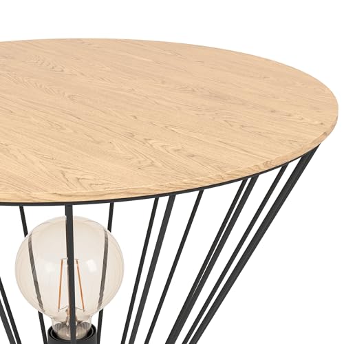 Eglo Desierto Table With Lighting - Illuminated Side Table With Step Switch
