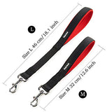 Pettom Short Dog Leash 12In For Large Dogs - Comfortable Control