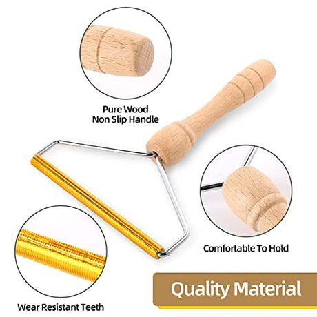 Dnazyrety Lint Remover Roller For Clothes & Carpets - Rust Resistant & Durable