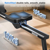Neezee Rowing Machine With Water Resistance & Lcd Display
