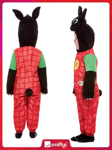 Smiffys Bing Deluxe Costume For Kids - Fun Red Character Outfit
