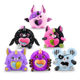 Rainbocorns Monstercorn Plush Medium Vampire Cat With 35 Surprises