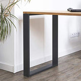 Belfoyer Pack Of 2 Table Legs - Industrial Style For Versatile Furniture