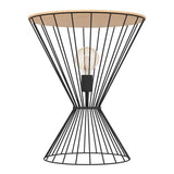 Eglo Desierto Table With Lighting - Illuminated Side Table With Step Switch
