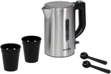 Severin Travel Kettle - Stainless steel, 0.5L capacity, dual voltage