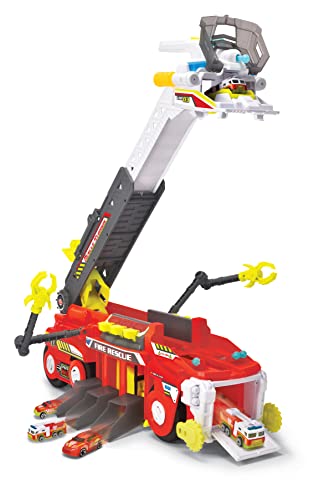 Dickie Toys Rescue Hybrids Fire Tanker Truck With Water Spray Function