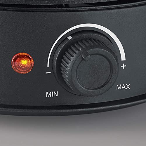 Severin Fo 2470 Fondue Set - Electric Stainless Steel With 8 Forks
