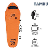 Tambu Ofra Mummy Sleeping Bag - Ultralight, Compact & Comfortable
