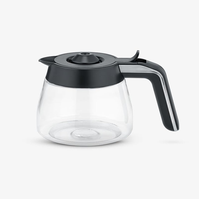 SEVERIN Glass Jug for Filka coffee machines, featuring a removable lid and 1.1L capacity.