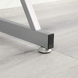 Dlandhome Computer Desk With Keyboard Tray - Perfect For Small Spaces