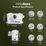 PatioZones FLO750 750W Macerator Pump - Quiet Wastewater Discharge for Home Plumbing