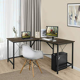 Bachl L-Shaped Modern Desk - Spacious & Stylish Home Office Solution